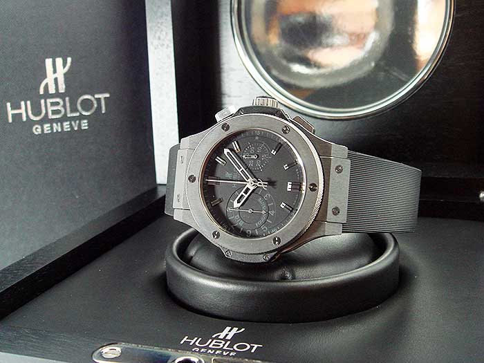 JW Horological Gallery Hublot Big Bang 44mm Foudroyante Tungsten