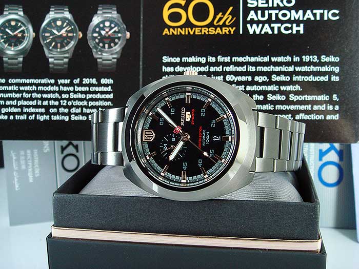 seiko 5 sports 60th anniversary limited edition